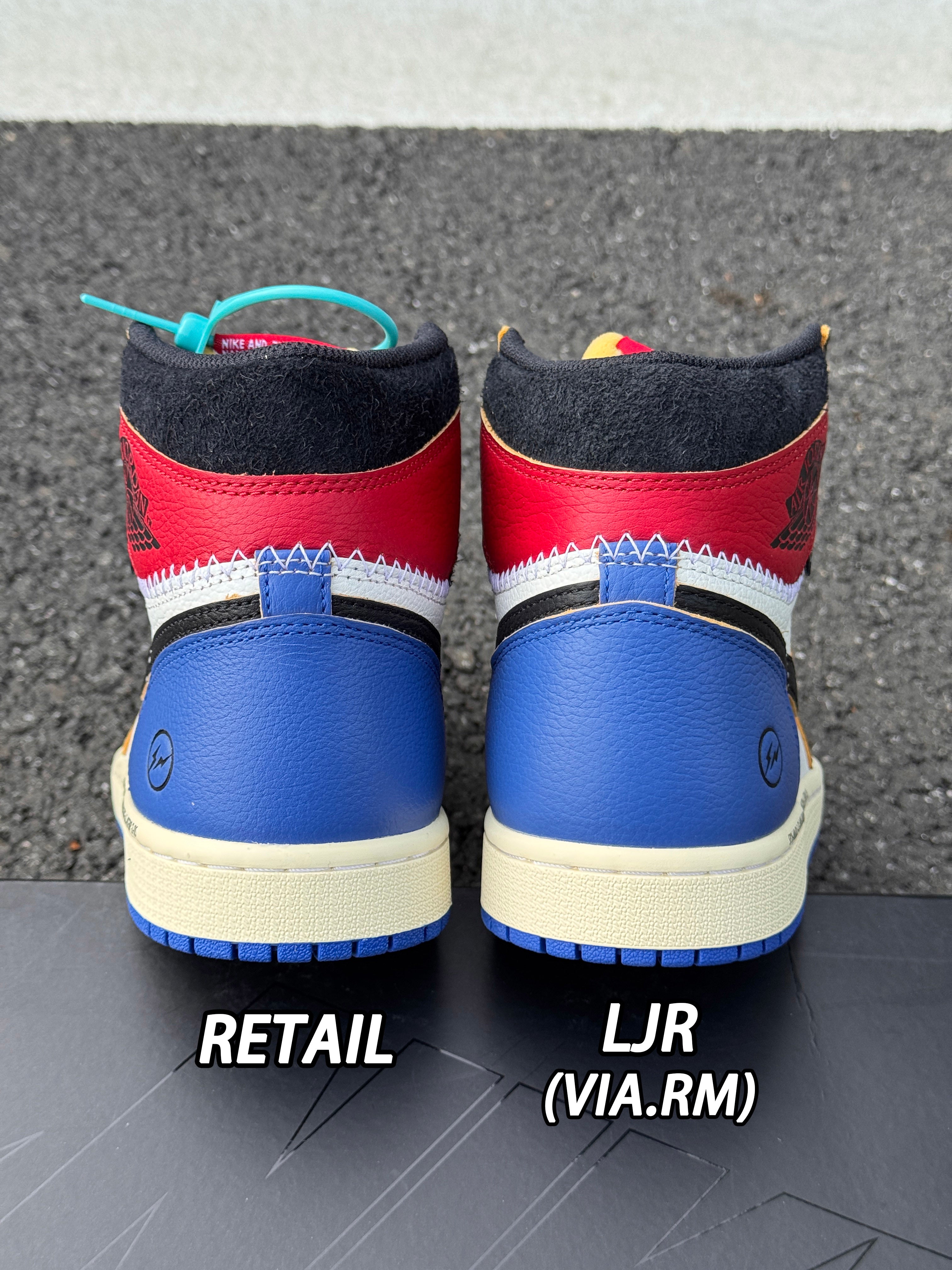 Jordan 1 Retro High x Fragment x Union LA OG SP 'Varsity Red Sport Royal'