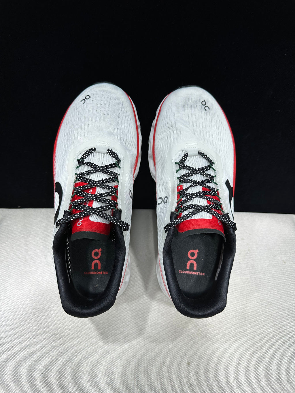 ON - Cloudmonster 2 'Ivory Silver Red'