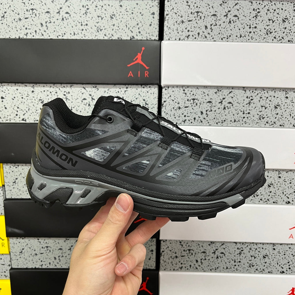 SALOMON-XT-6 Camo 'Black Asphalt Castlerock'
