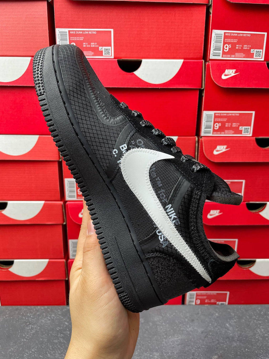 Nike Air Force 1 Low x Off-White 'Black'