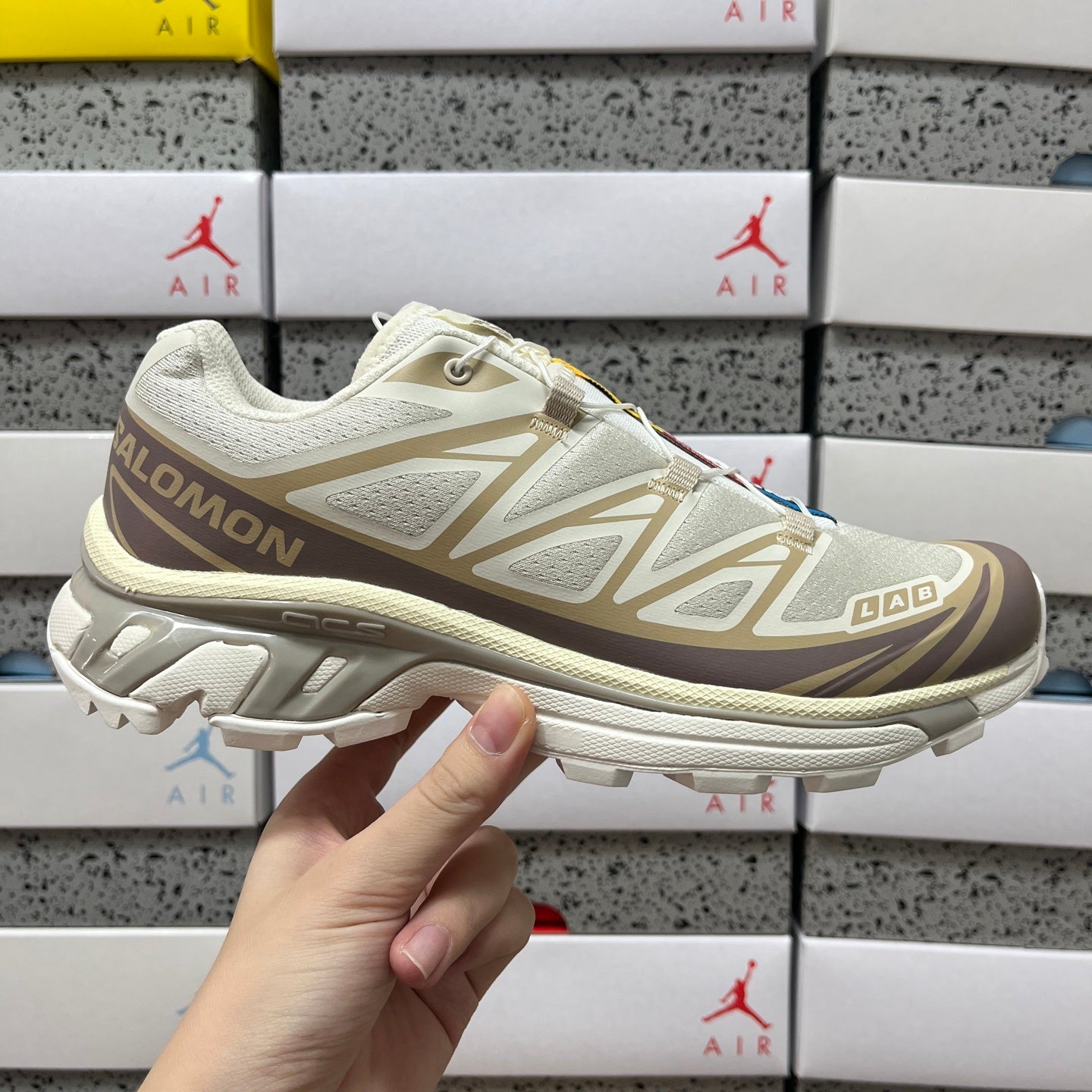 SALOMON-XT-6 'Vanilla Ice Iron Etherea'