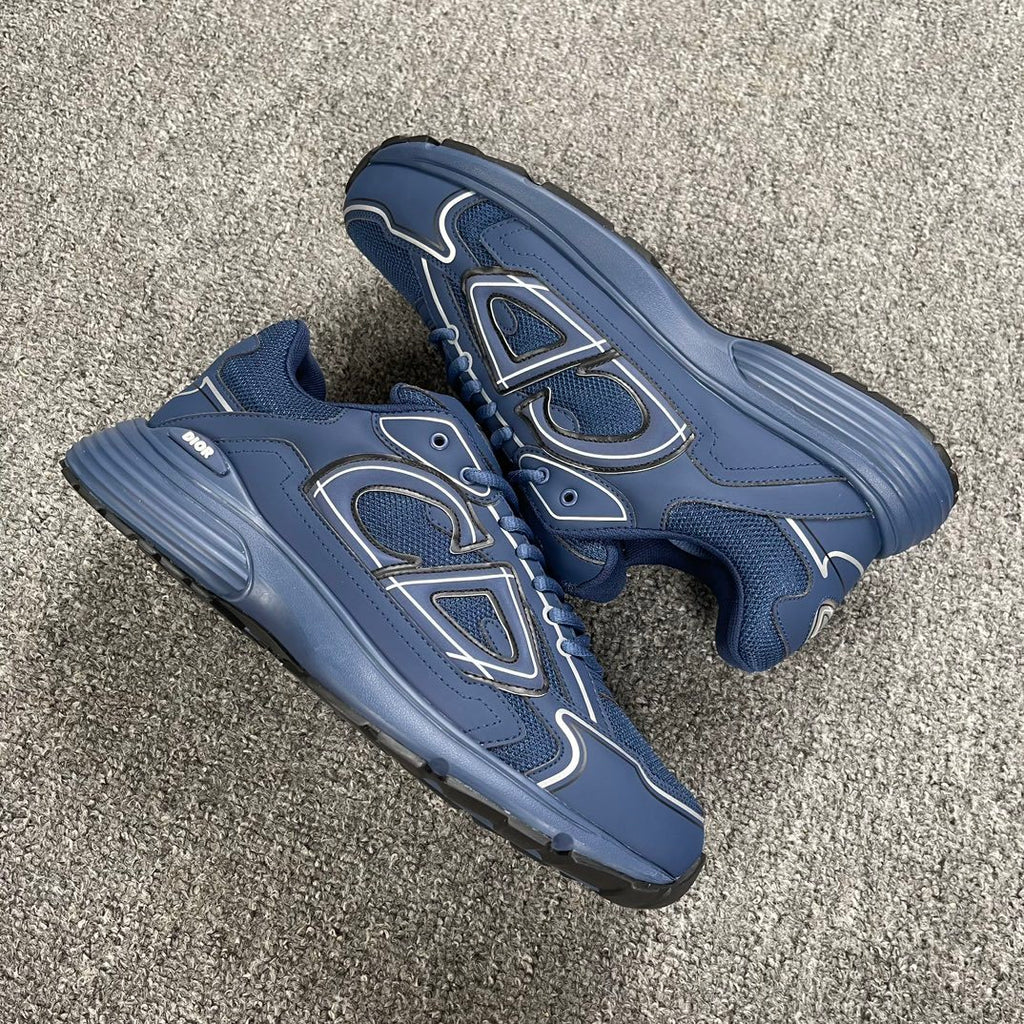 DIOR B30 SNEAKER Deep Blue Mesh