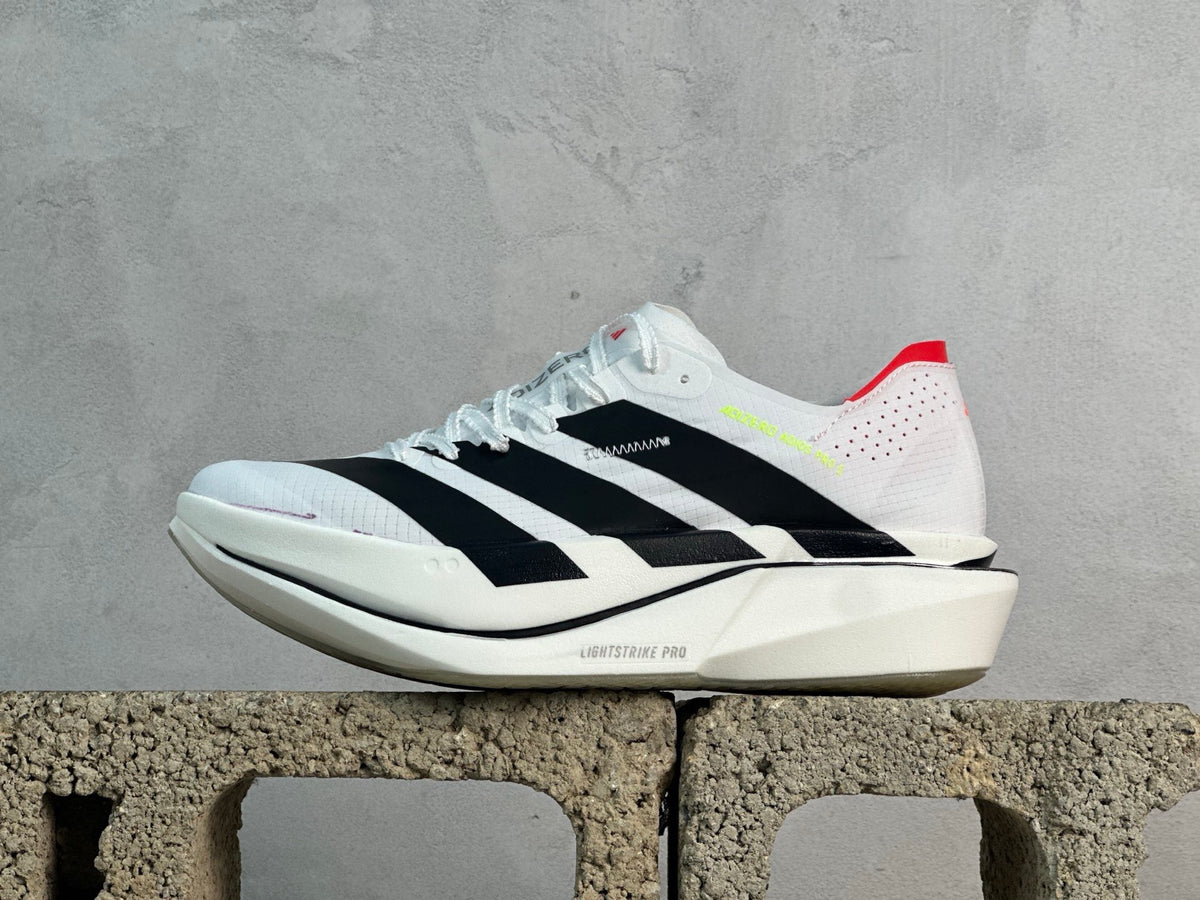 Adidas Adizero Adios Pro 5 Cloud White / Core Black / Silver Metallic