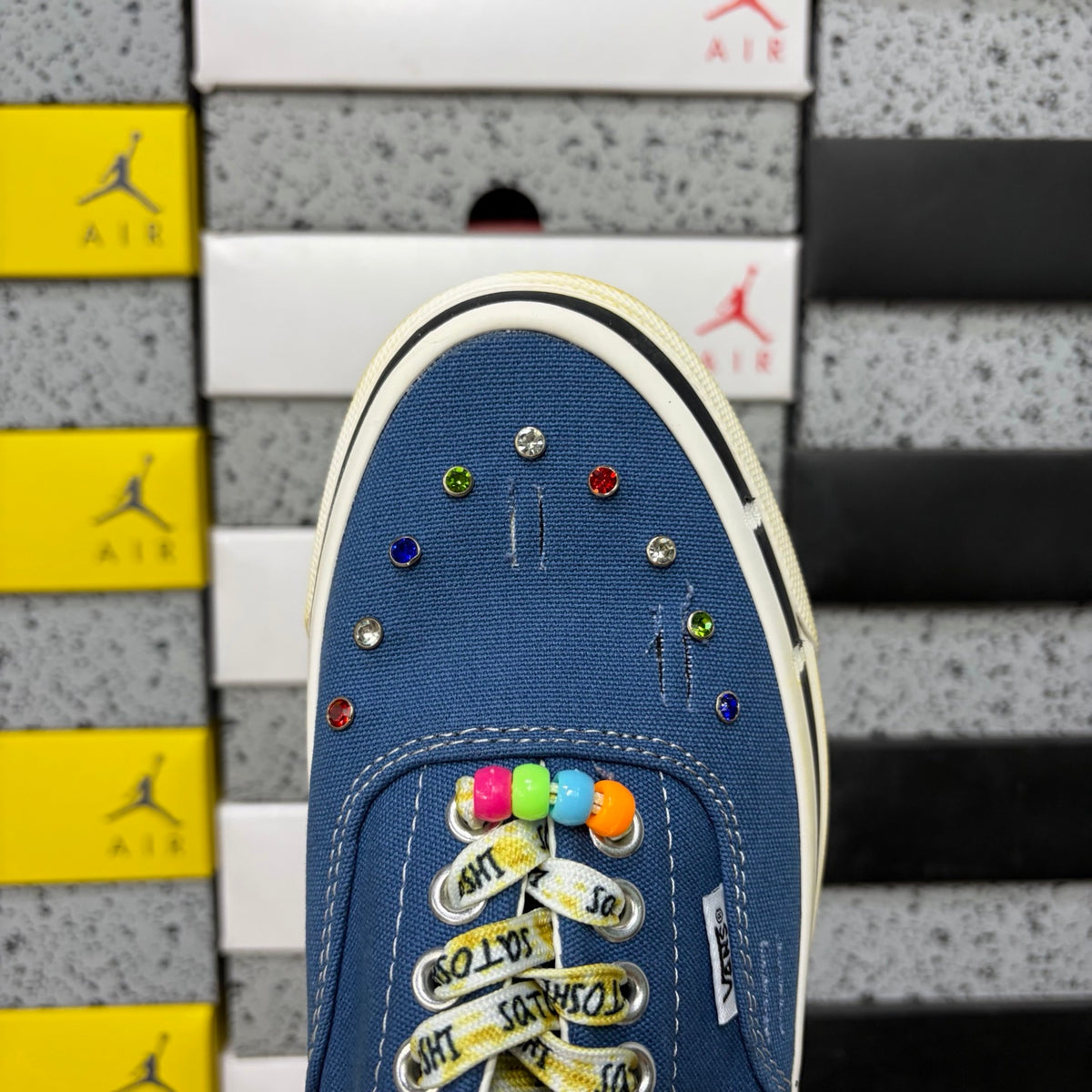 VANS Satoshi Nakamoto x Vans Era 95 "Lucky Charms" DARK BLUE