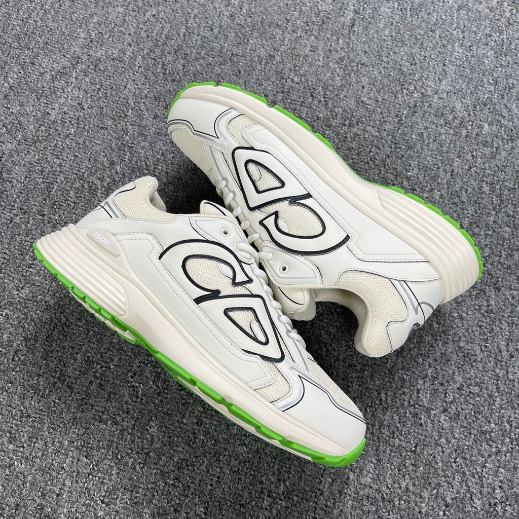 DIOR B30 SNEAKER Cream / Green