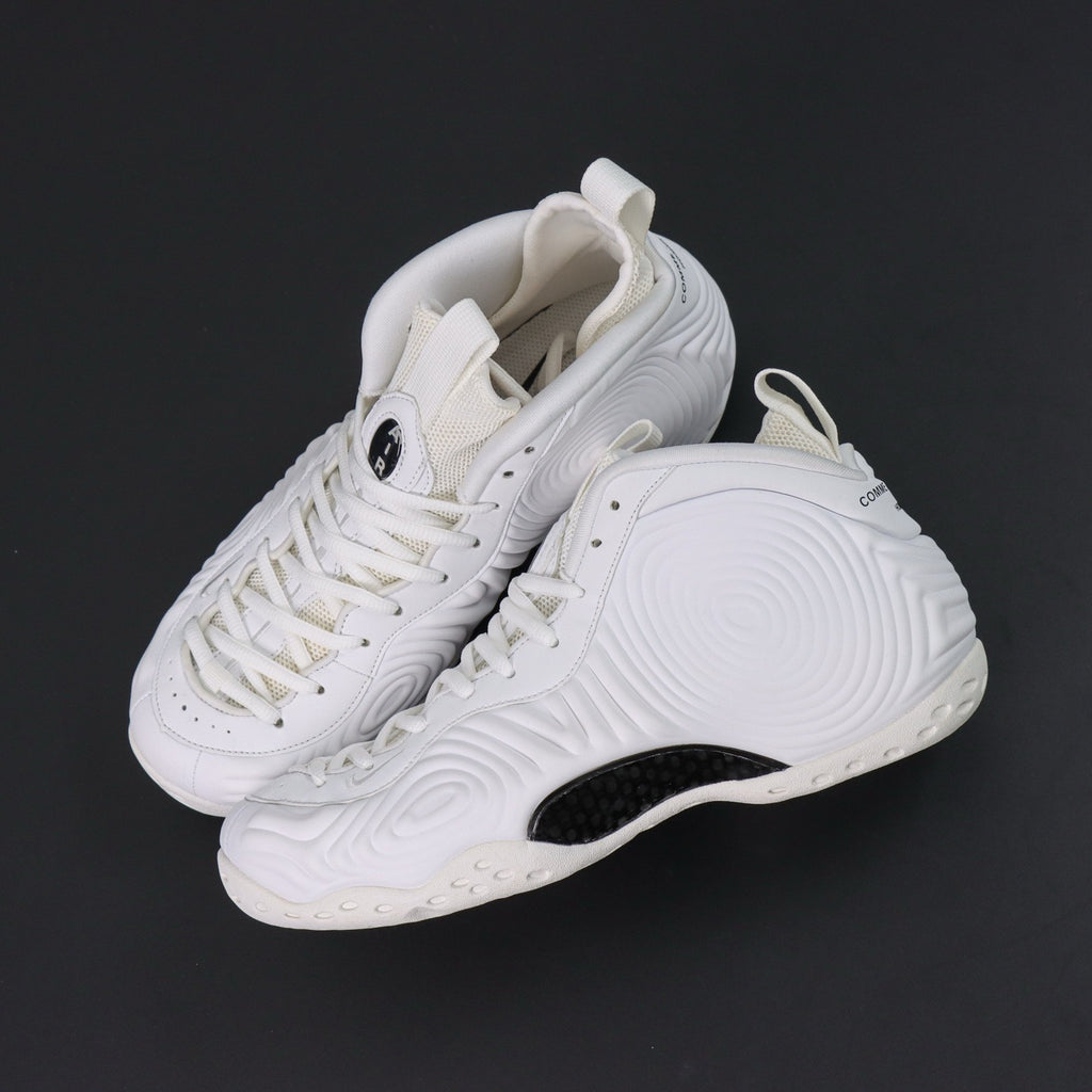 NIKE AIR FOAMPOSITE One Comme des Garcons Homme Plus White