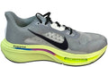 NIKE PEGASUS PREMIUN gray upper, black Swoosh, and a vibrant volt and purple