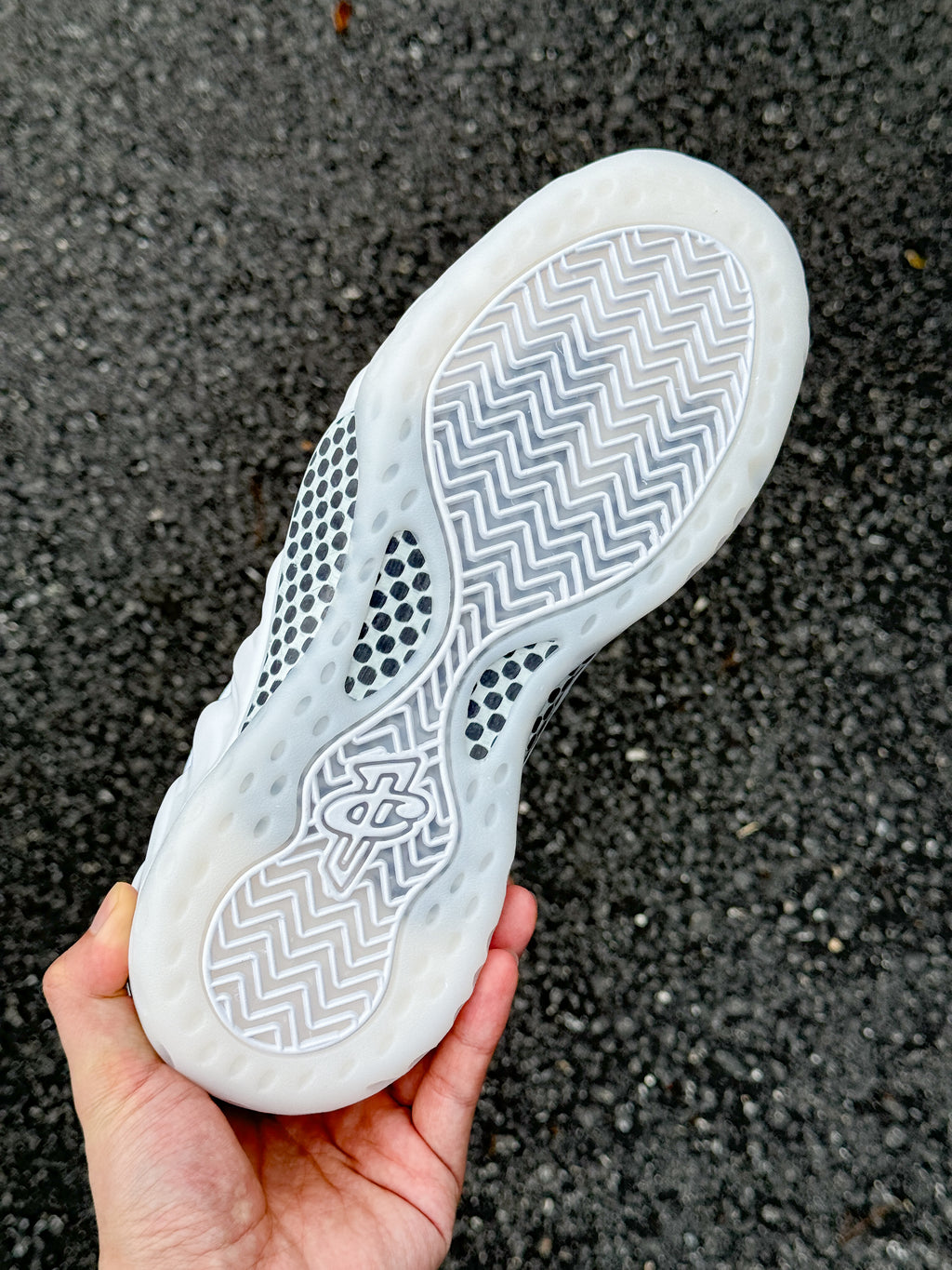 NIKE AIR FOAMPOSITE One Soft Pearl Sail