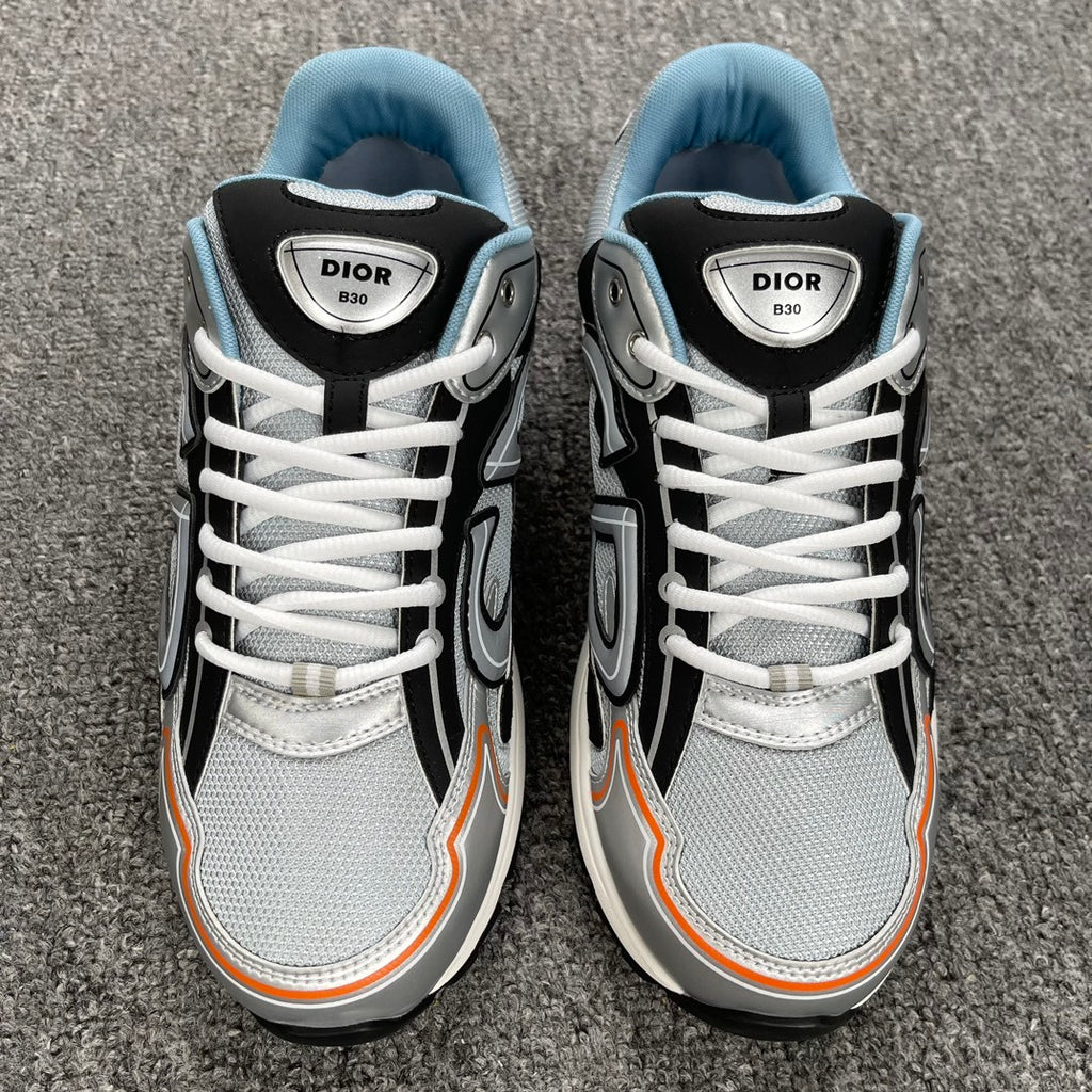 DIOR B30 SNEAKER Silver Dark BLACK