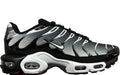 NIKE AIR MAX PLUS Black Silver White