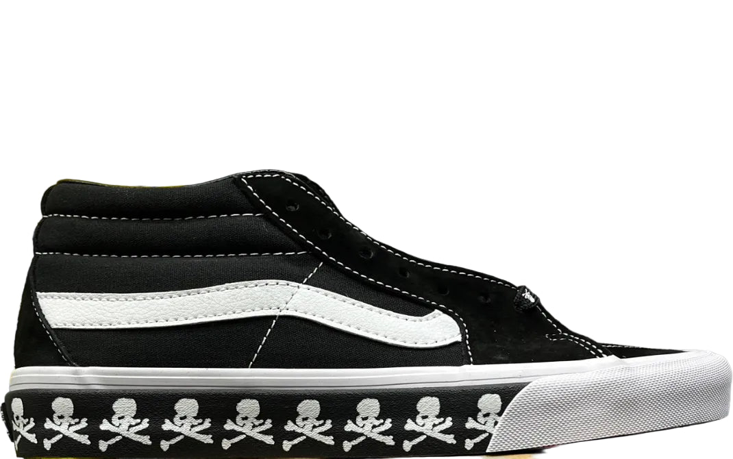 VANS SK8-MID BLACK WHITE