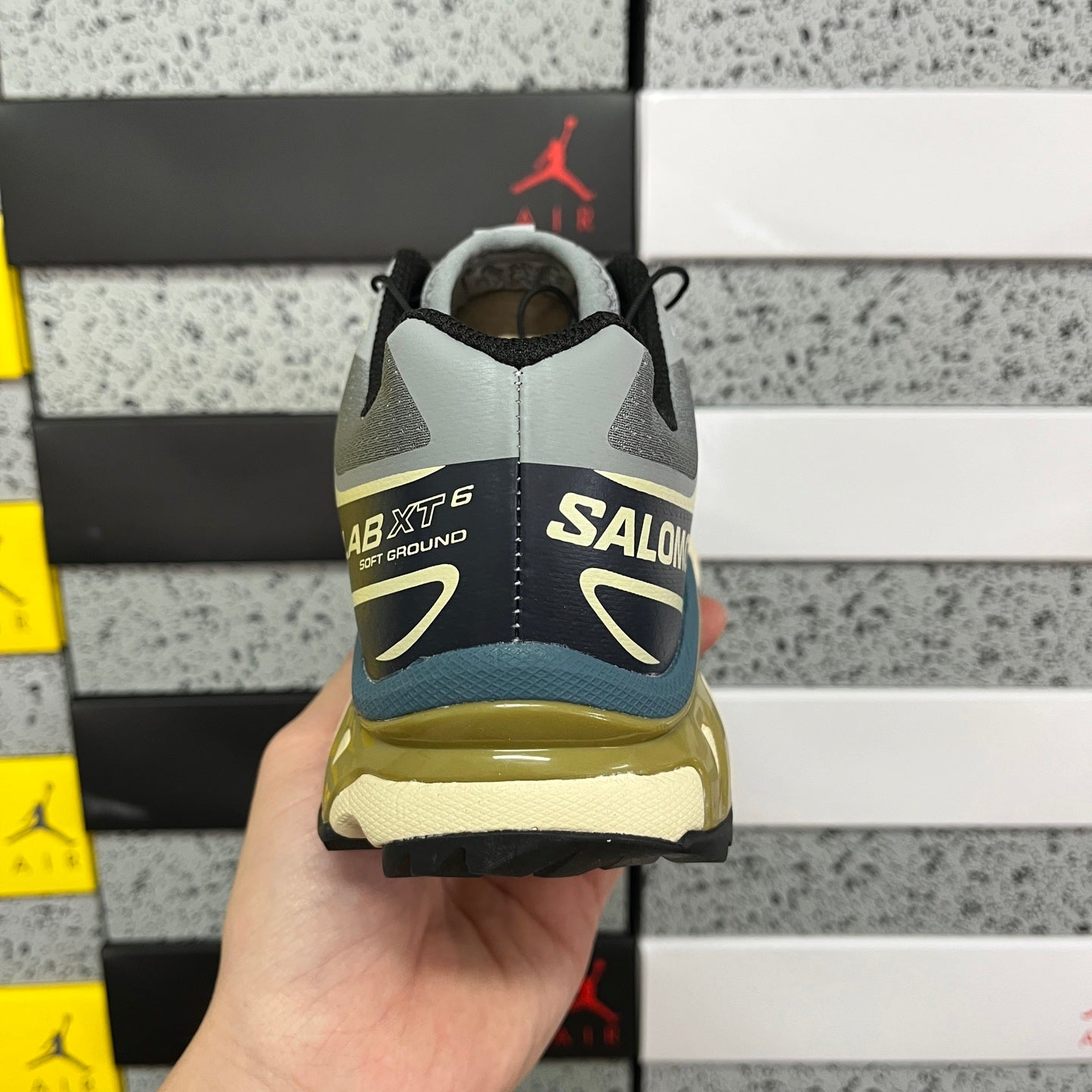 SALOMON-XT-6 'Bleached Sand Cumin'