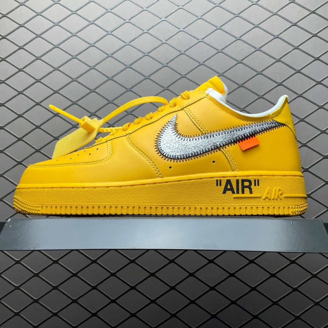 Nike Air Force 1 Low x Off-White  'University Gold'