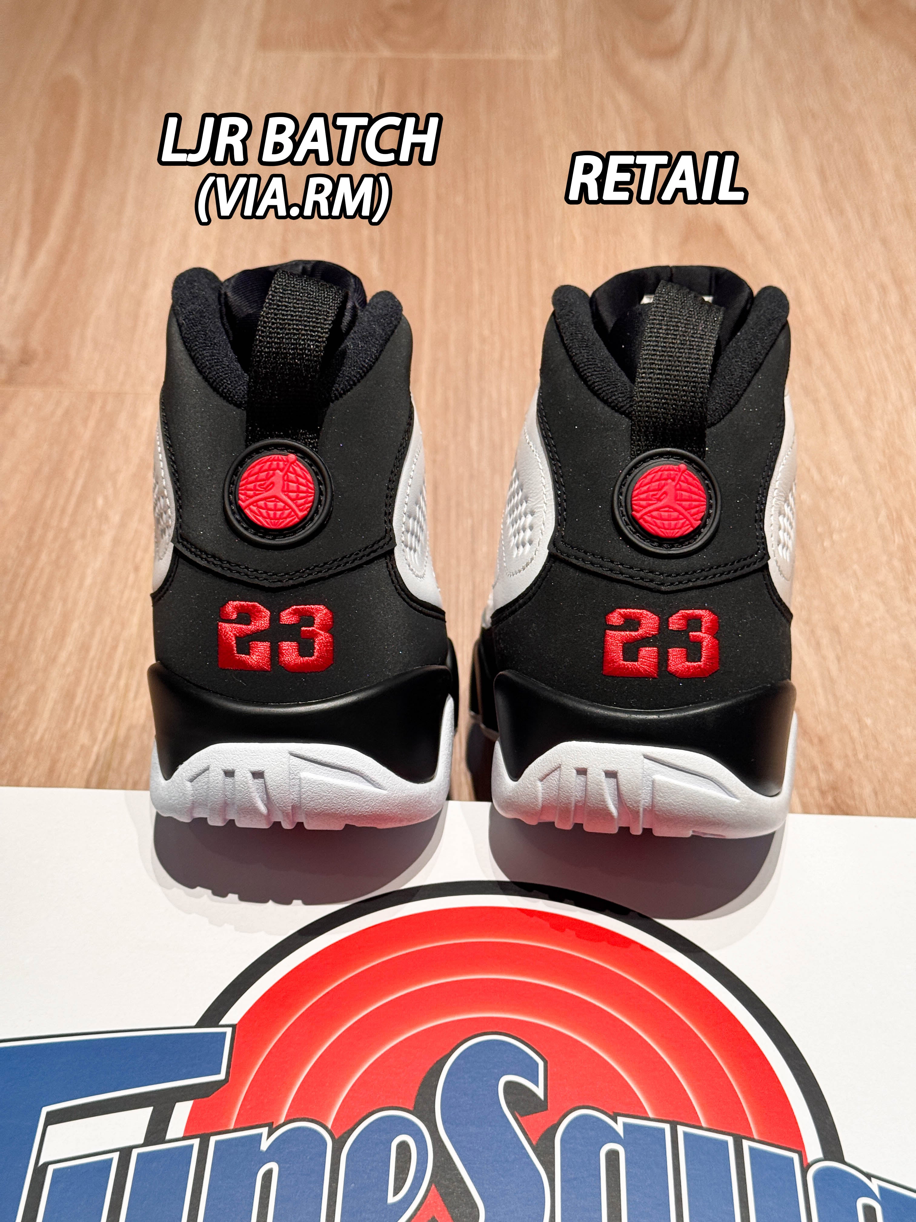 Jordan 9 Retro OG 'Space Jam' 2016
