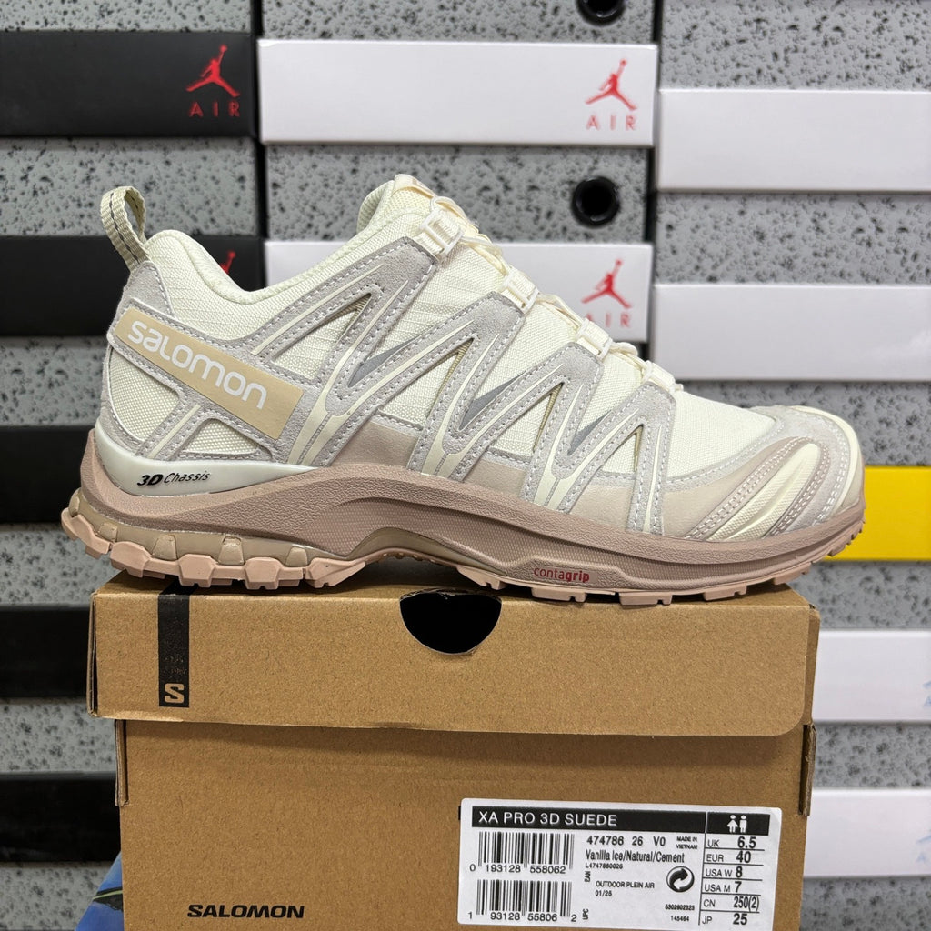 SALOMON-XA Pro 3D Suede 'Vanilla Ice Natural Cement'