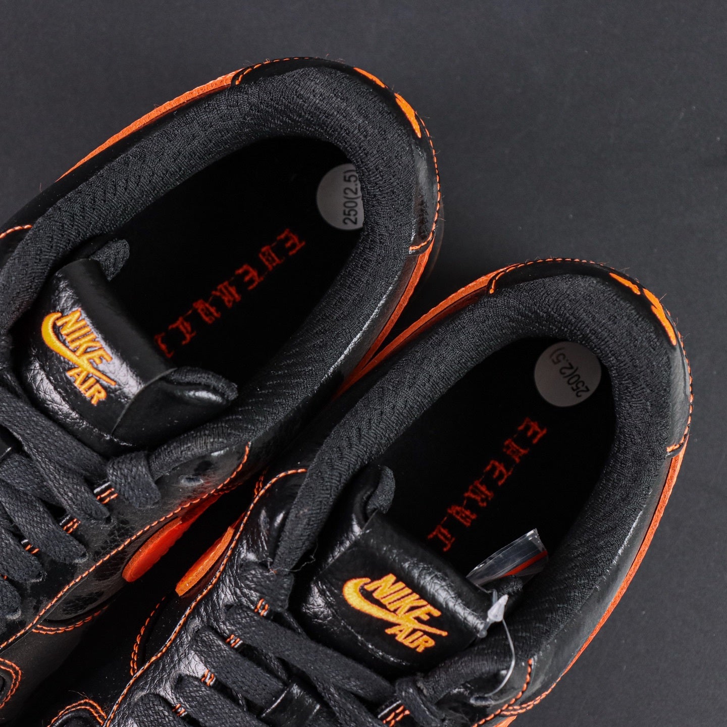 Nike Air Force 1 Low x VLONE 'Black Total Orange'
