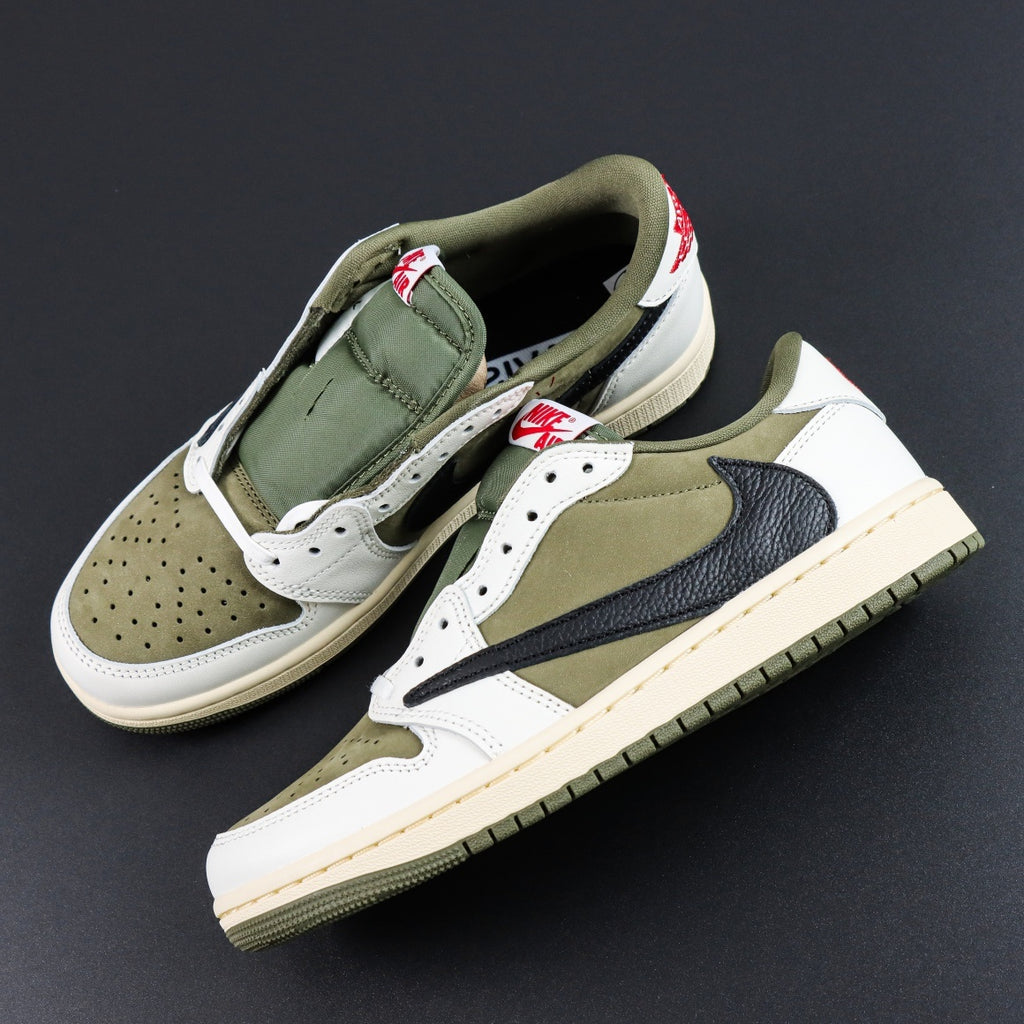 Jordan 1 Retro Low OG SP x Travis Scott 'Medium Olive'