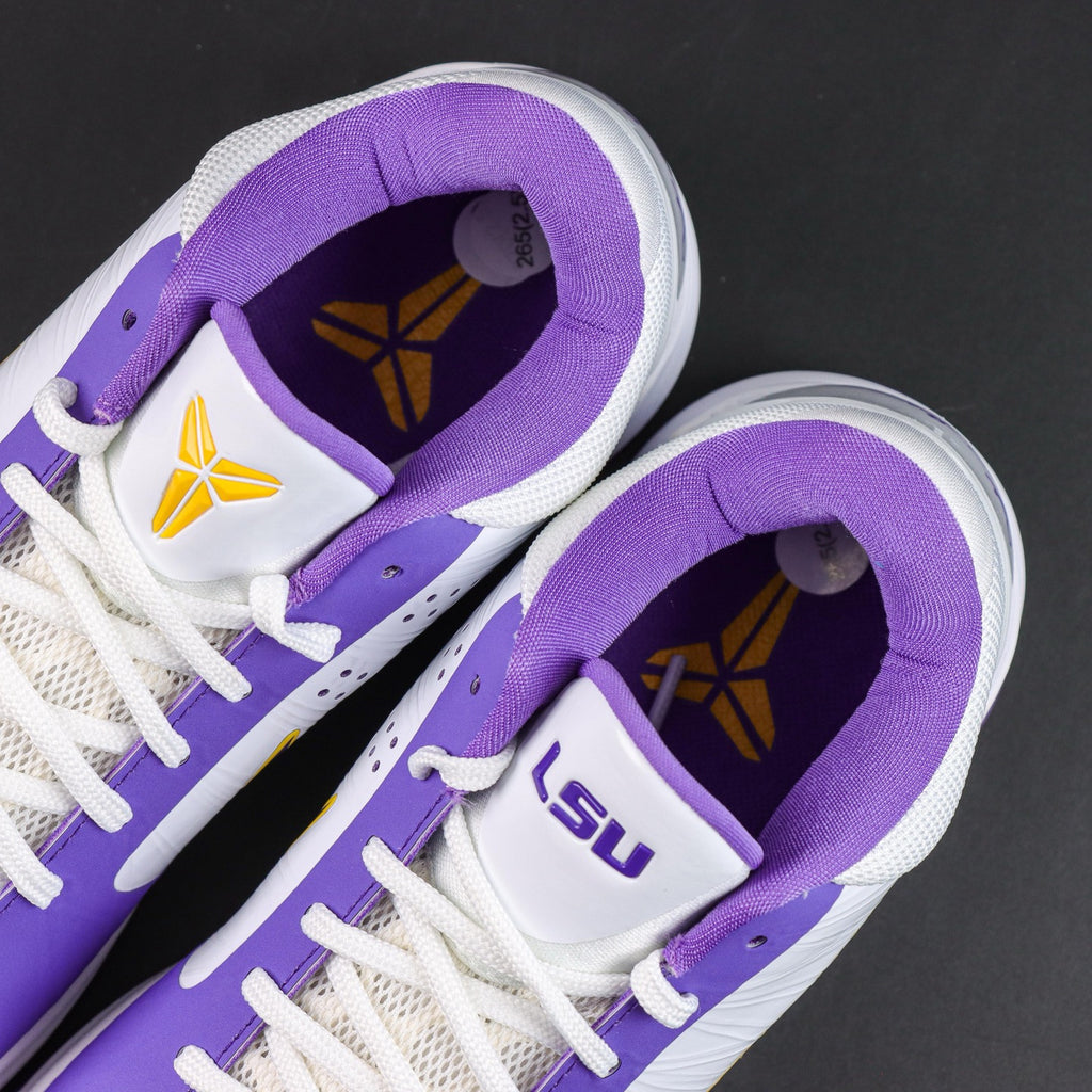 Kobe 5 Protro LSU PE White