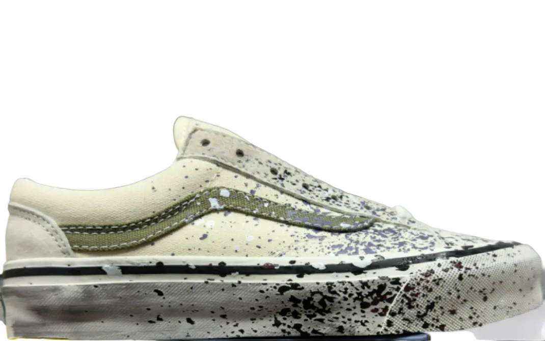 VANS SK8-LOW PAINT SPLATTER TURTLE DOVE