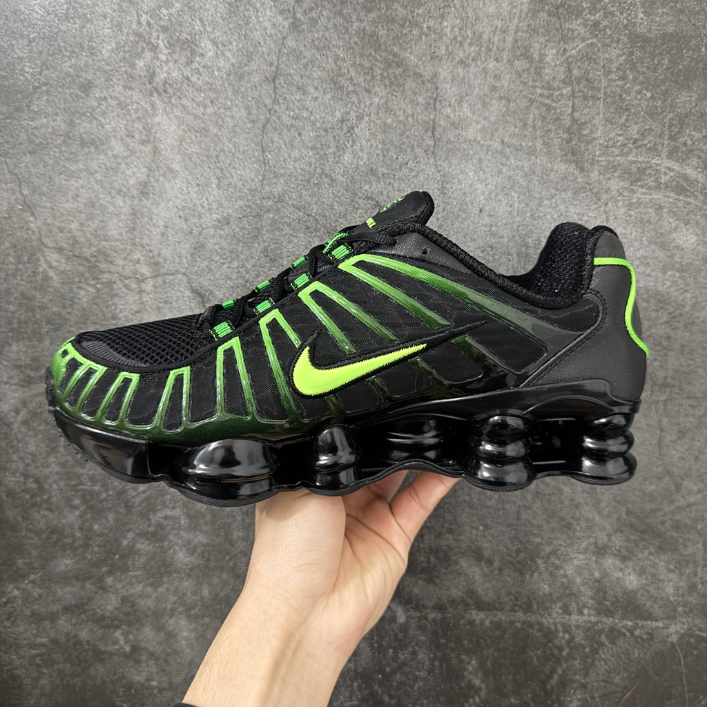 NIKE SHOX TLX Black Green Strike