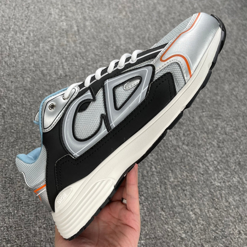 DIOR B30 SNEAKER Silver Dark BLACK