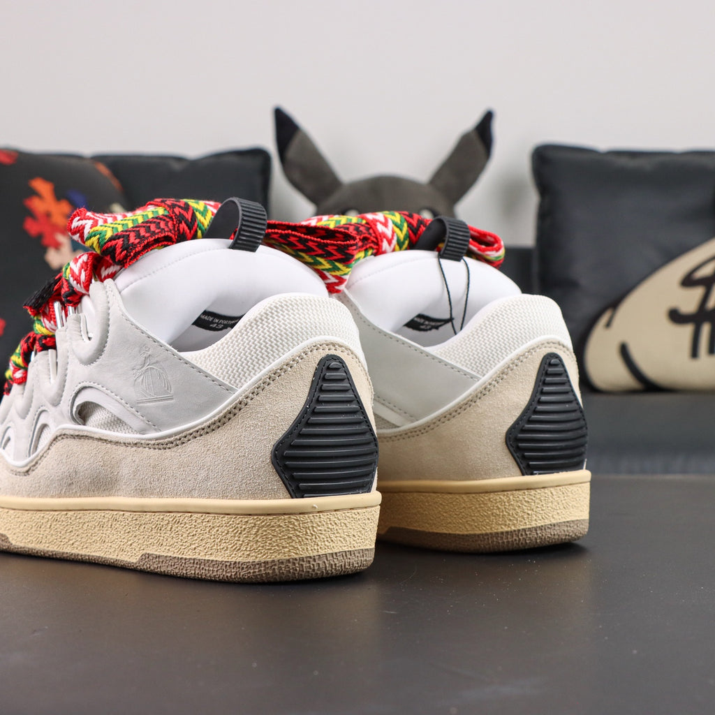 LANVIN SNEAKER white and ivory