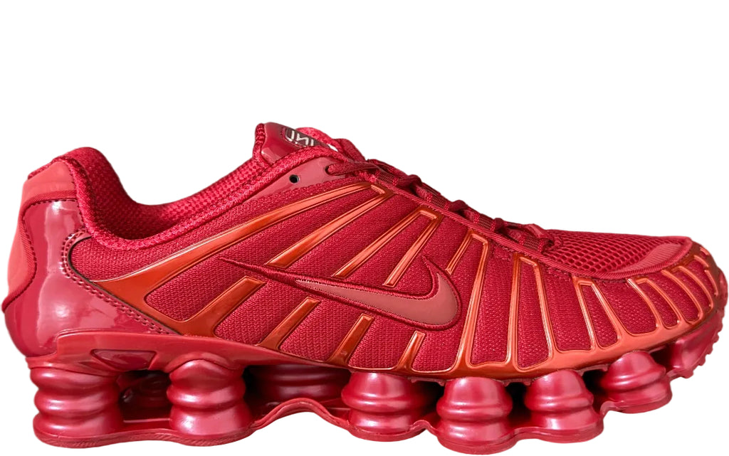 NIKE SHOX TLX Gym Red White