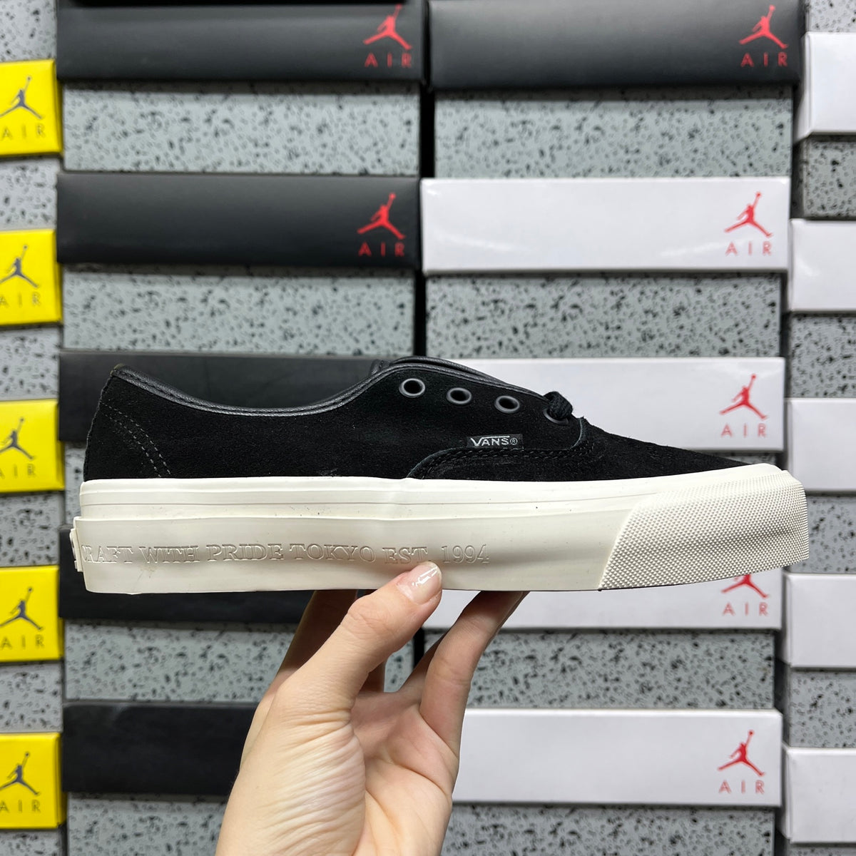 VANS OTW AUTHENTIC 44 NEIGHBORHOOD BLACK NATURAL
