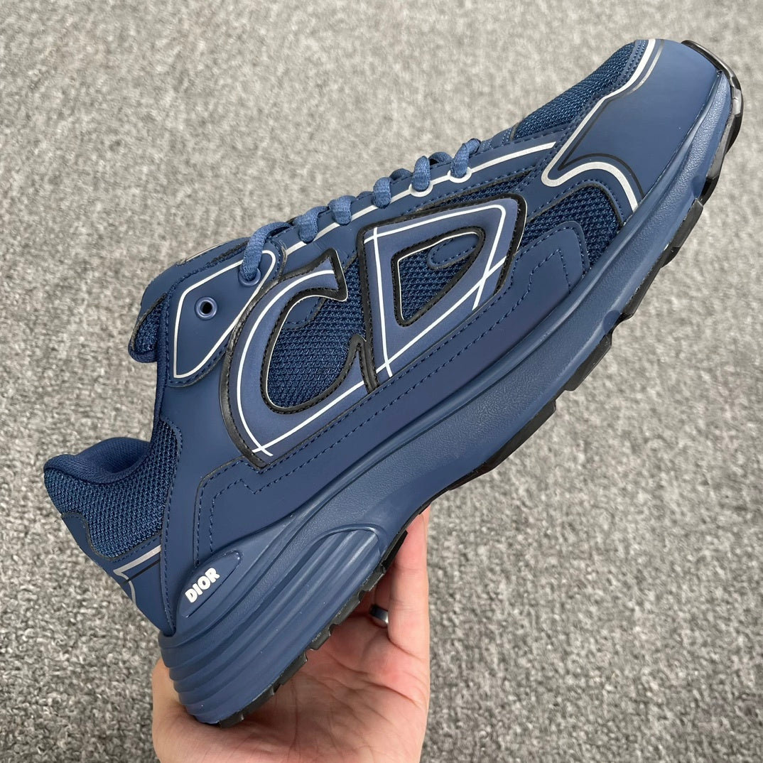 DIOR B30 SNEAKER Deep Blue Mesh