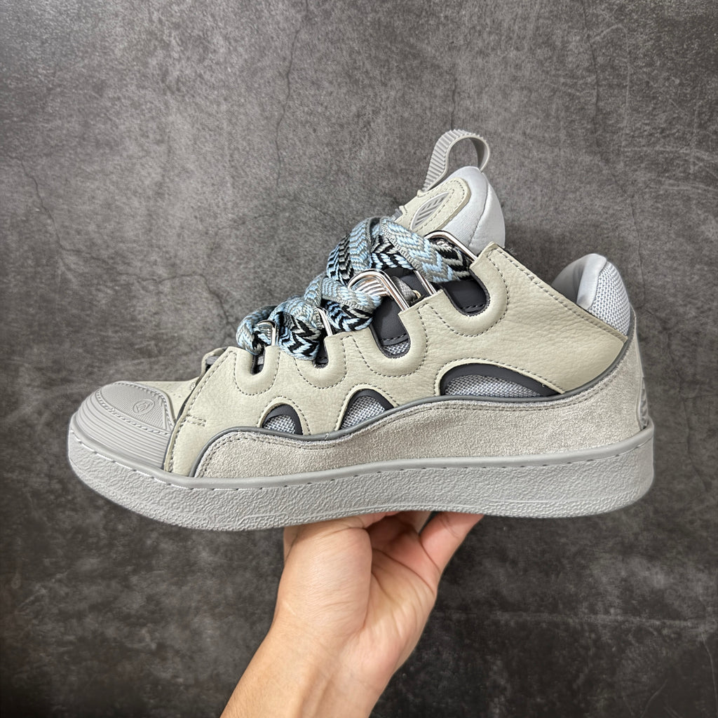 LANVIN CURB SNEAKER grey