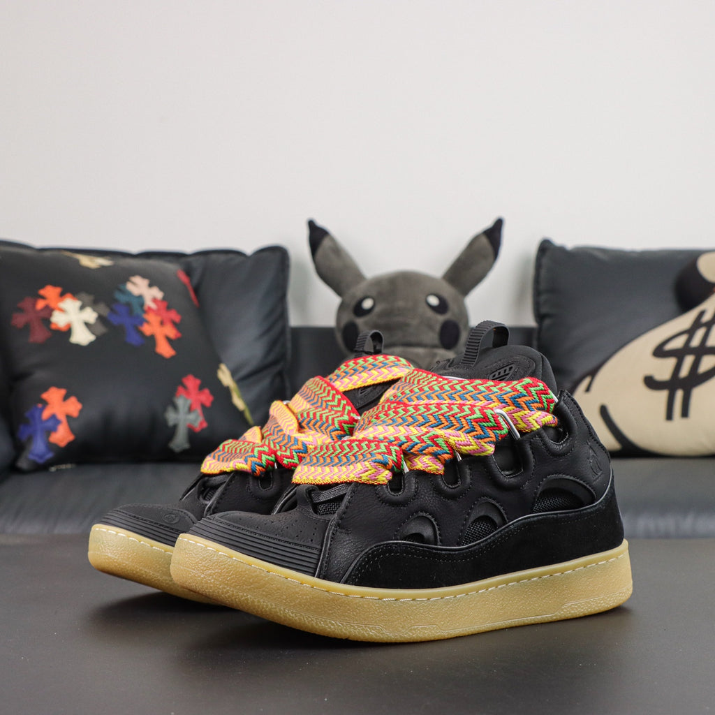 LANVIN CURB SNEAKER Black Gum