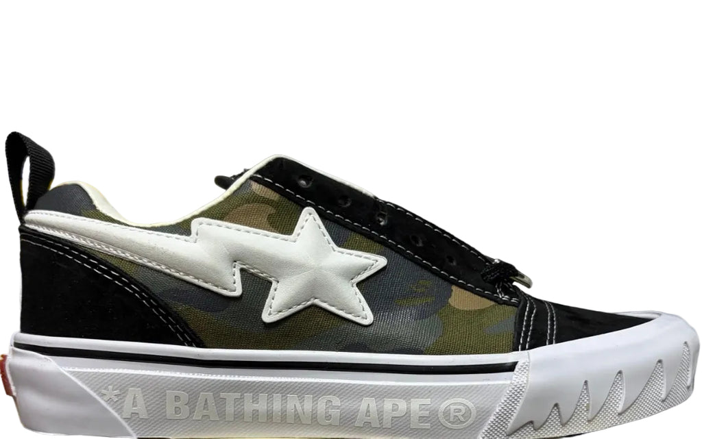 VANS  LXKNU SKOOL TB BAPE MULTI CAMO
