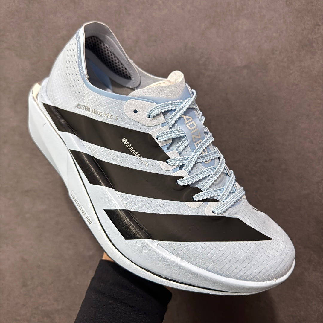 Adidas Adizero Adios Pro 5  light blue/clear sky and black