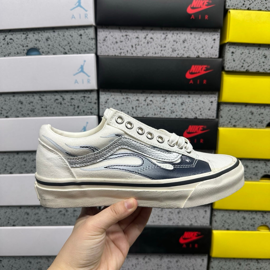 VANS OLD SKOOL ARCHIVE FLAME BEIGE WHITE