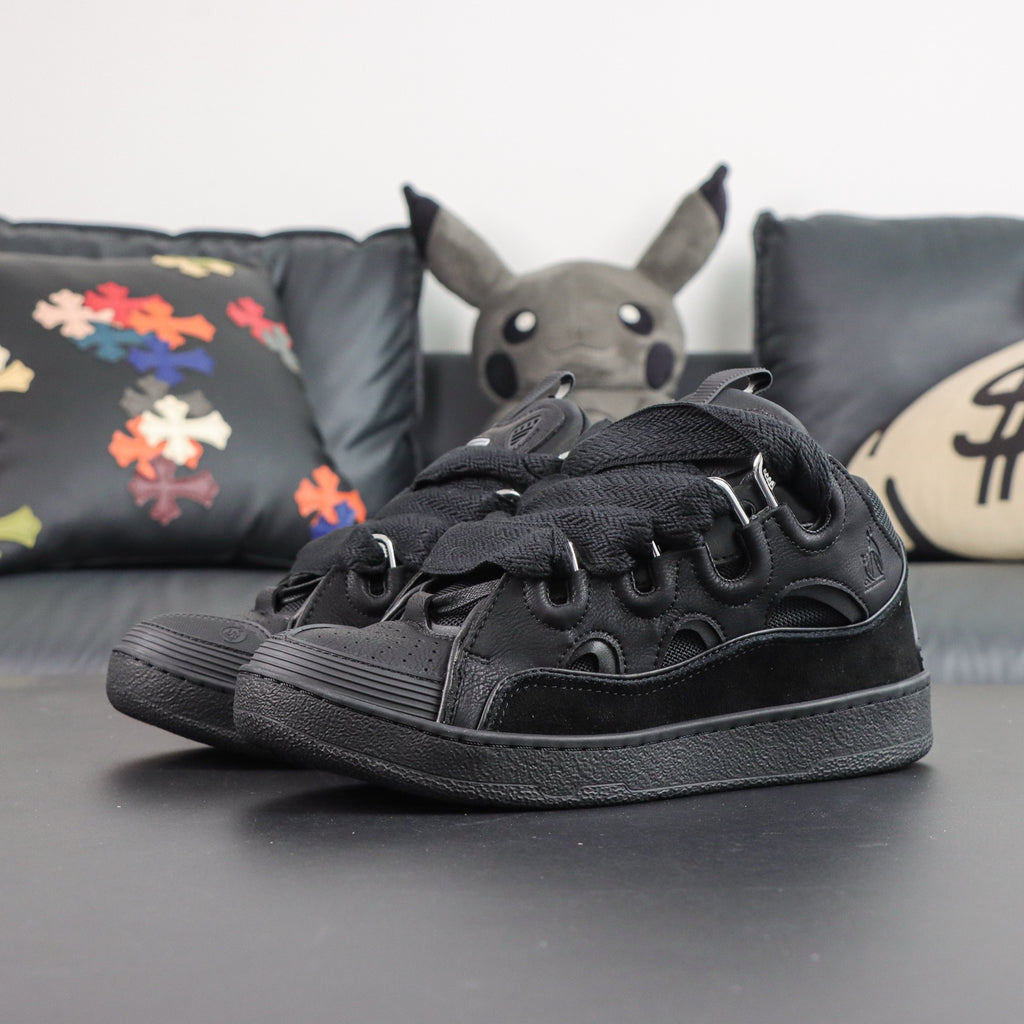 LANVIN CURB SNEAKER Black Black