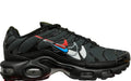 NIKE AIR MAX PLUS Multi Swoosh Black Crimson