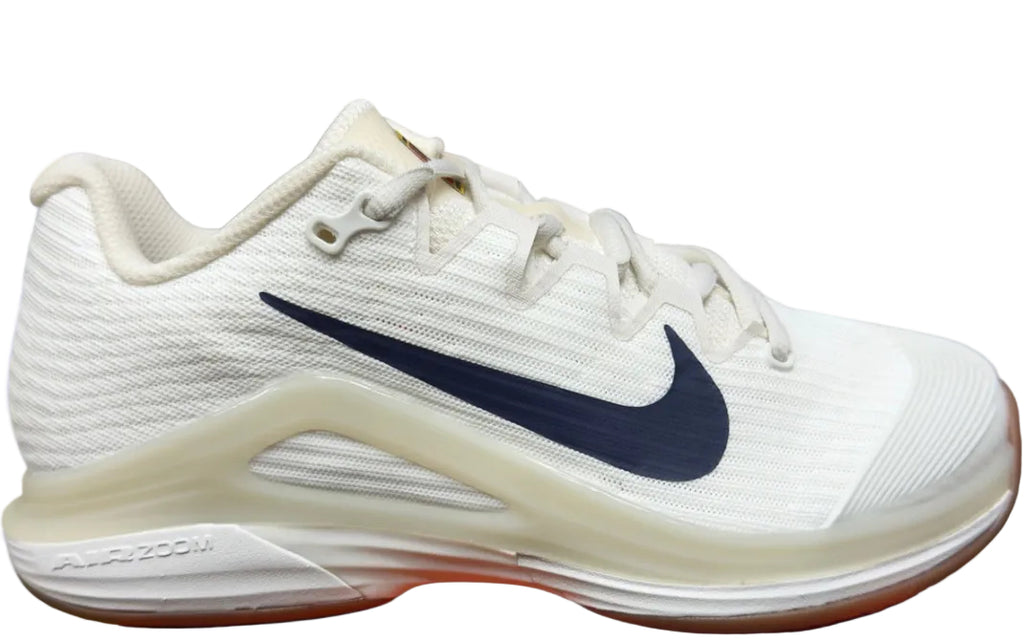 NIKE COURT AIR ZOOM VAPOR PRO12 HC Summit White Phantom Gum Medium Brown Binary Blue
