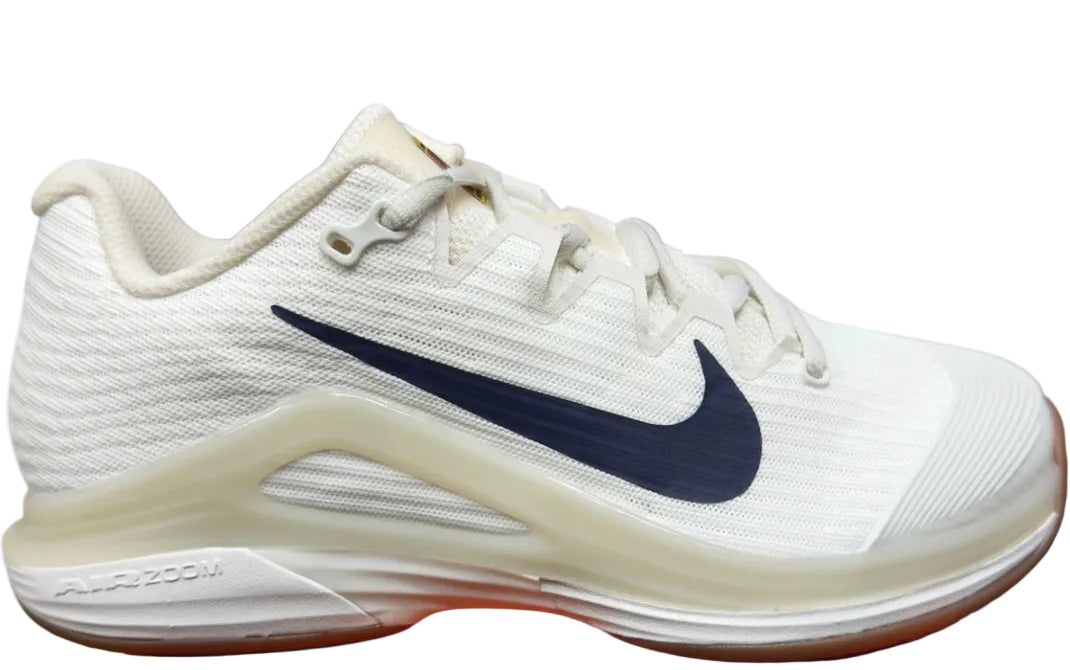 NIKE COURT AIR ZOOM VAPOR PRO12 HC Summit White Phantom Gum Medium Brown Binary Blue