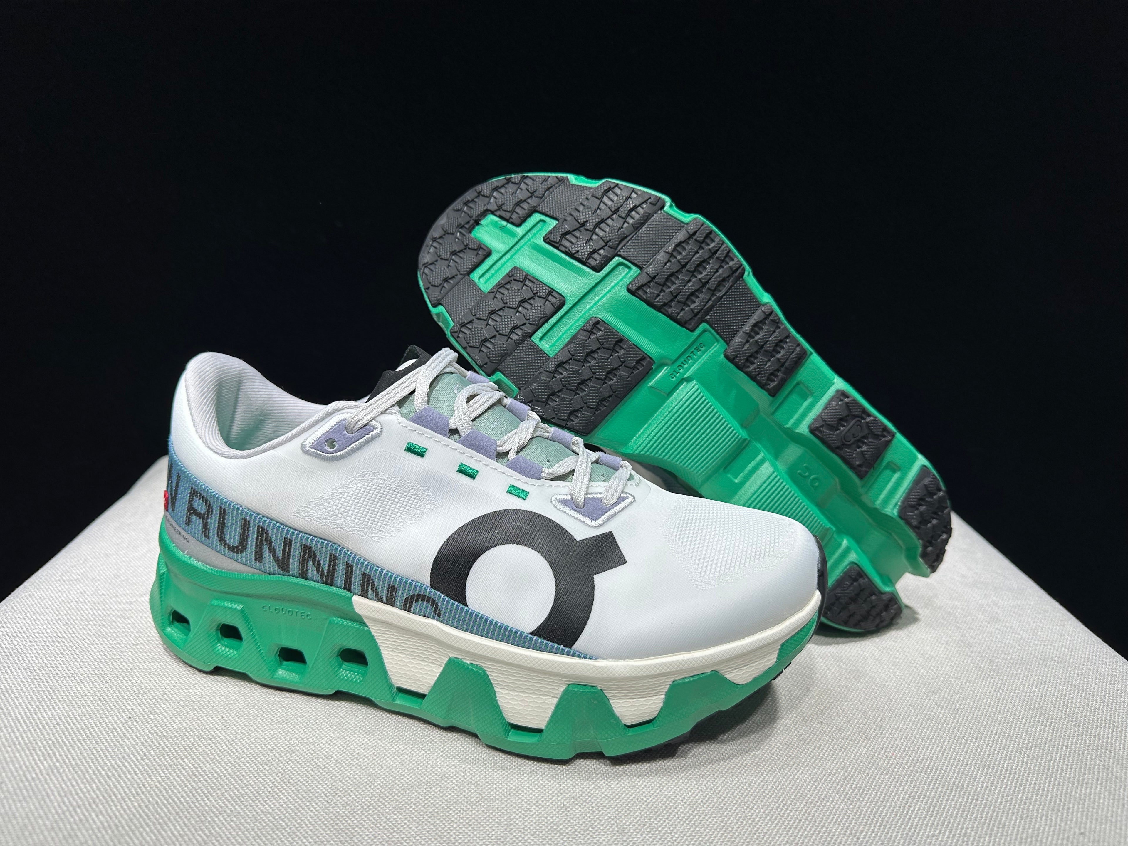 ON - Cloudmonster Hyper 'White | Mint'