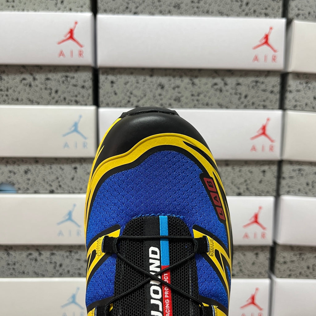 SALOMON-XT-6 JJJJound 'Nautical Blue Lemon Black'