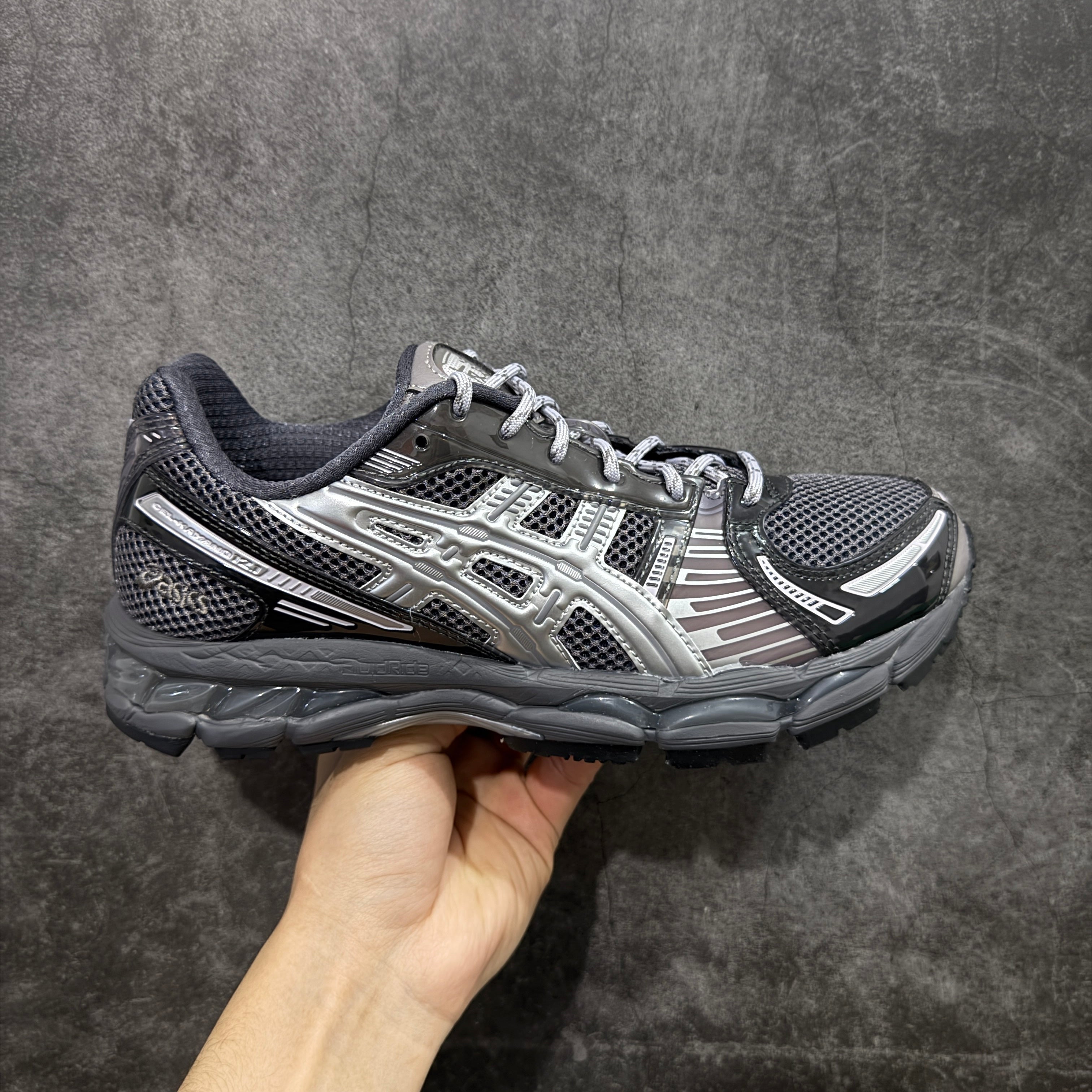 ASICS x Kith Gel-Kayano 12.1 'Tornado Pure Silver'