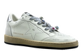 Golden Goose Ball-Star LTD 'Perforated Star/Silver Heel Tab'