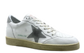 Golden Goose Ball-Star 'Grey Suede Star & Heel Tab'