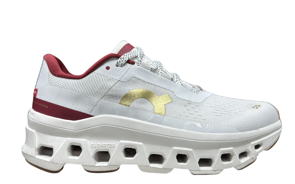 ON - Cloudmonster 'Red | Gold'