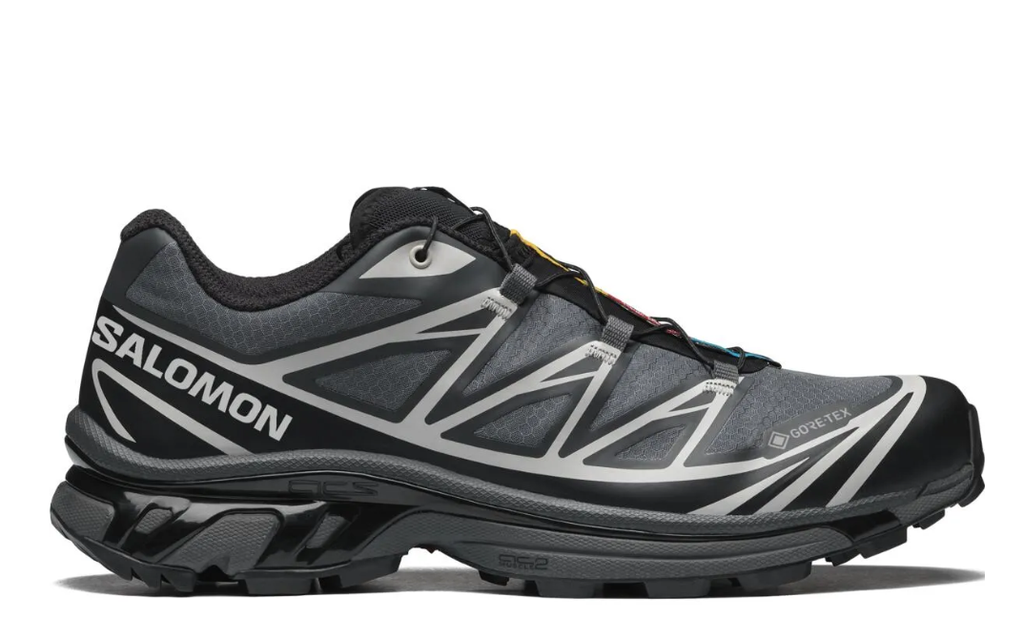SALOMON-XT-6 Gore-Tex 'Black Ebony Lunar Rock'