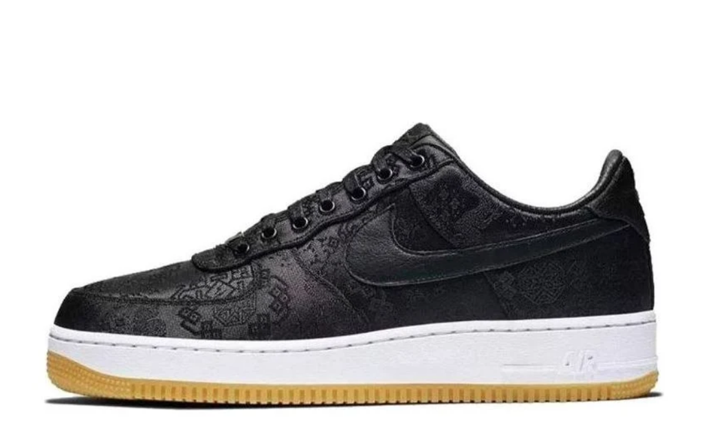 Nike Air Force 1 Low x Fragment Design x CLOT 'Black Silk'