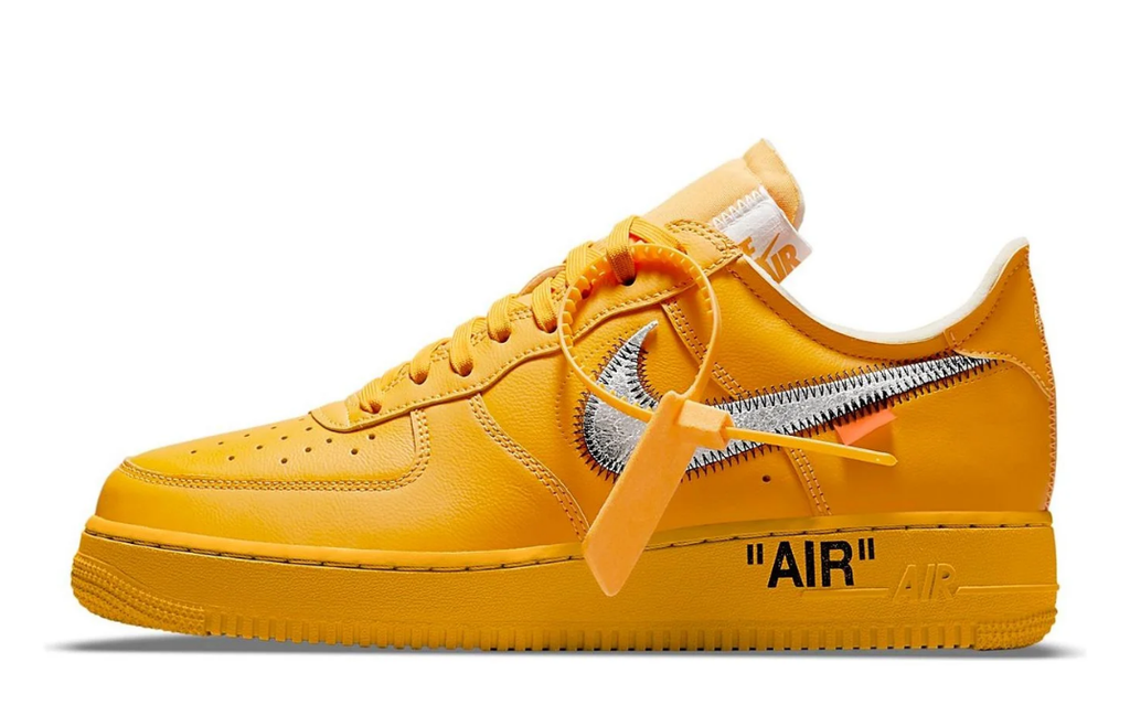 Nike Air Force 1 Low x Off-White  'University Gold'