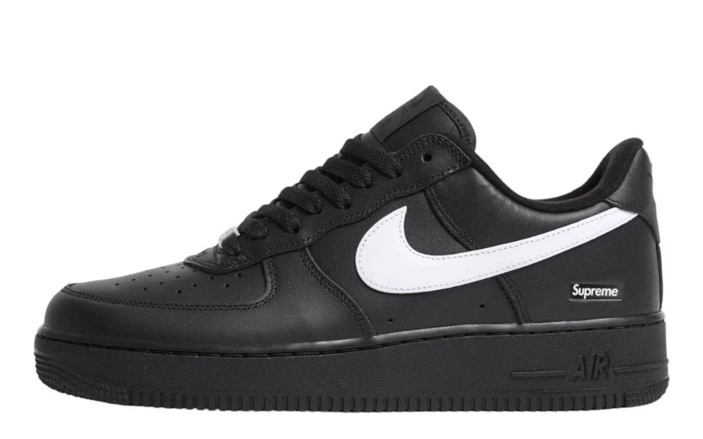 Nike Air Force 1 Low x Supreme 'Black White'