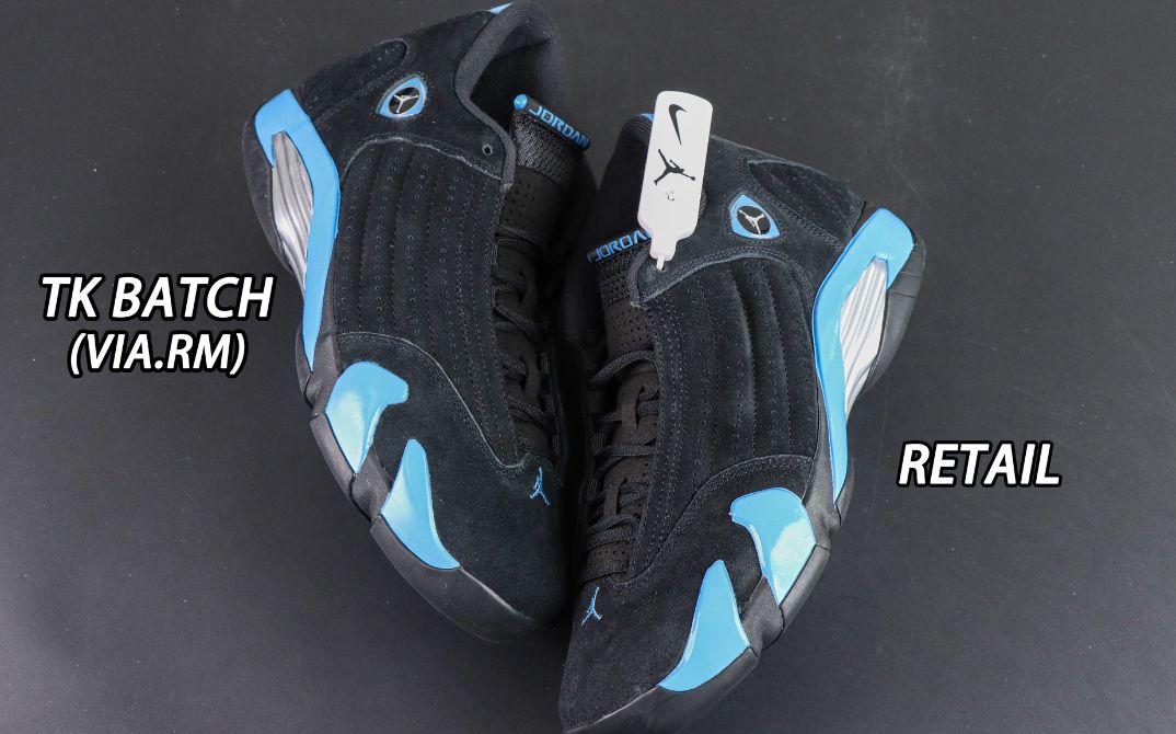Jordan 14 'Black University Blue'