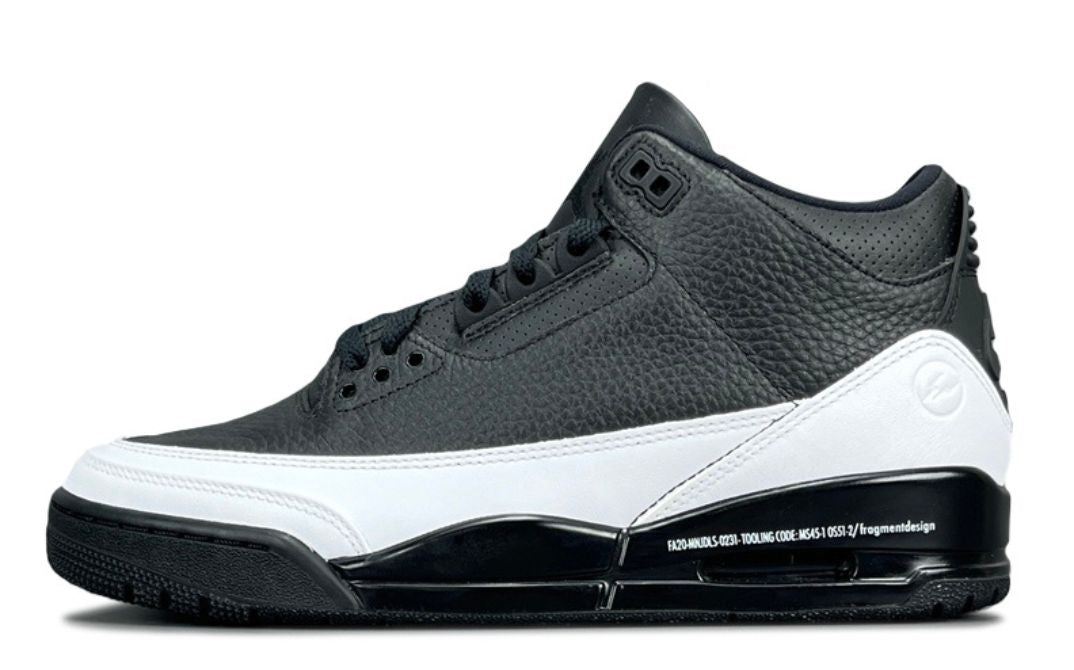 Fragment Design x Air Jordan 3 'Black/White'